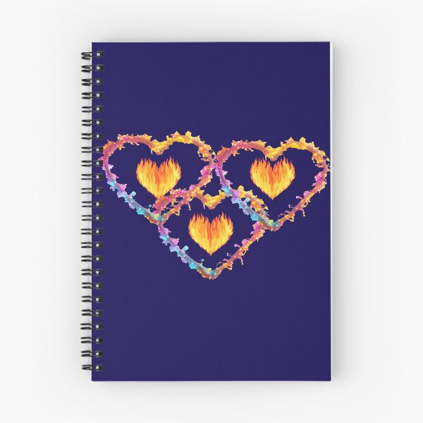 Item preview, Burning Hearts of Fire - Passionate Love Aesthetic designed and sold by SolutionsArt.