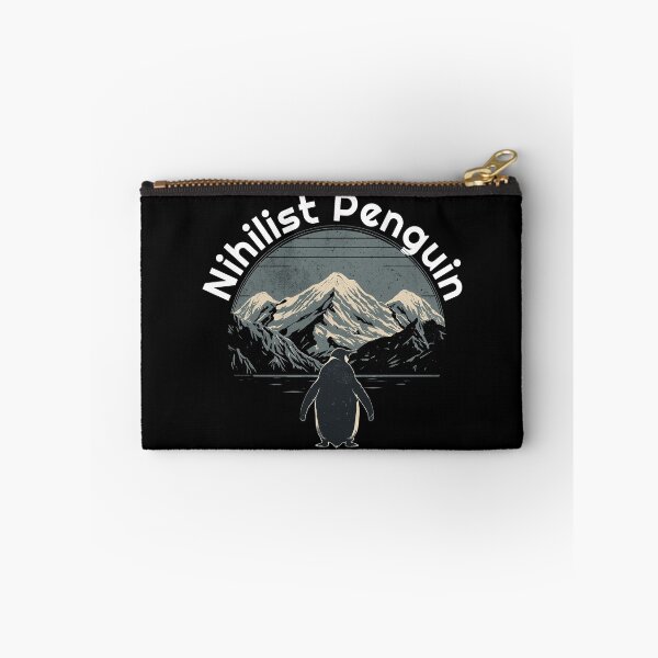 Item preview, Nihilist Penguin – Goes to the Mountain Minimal Meme designed and sold by TheHouseMaster.