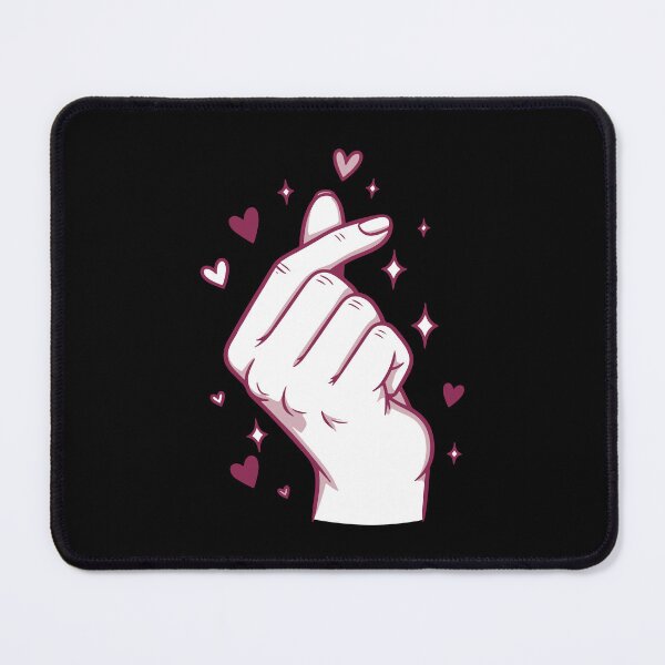 Item preview, Kpop Korean Music Cute Finger Heart Love Korea designed and sold by LuminOrb.