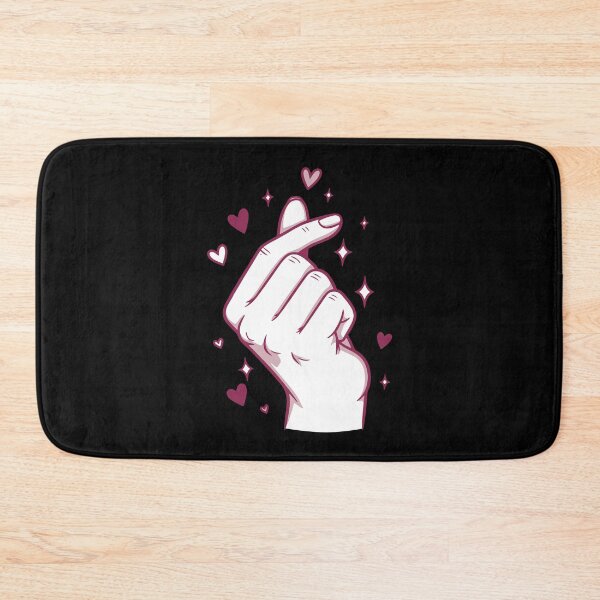 Item preview, Kpop Korean Music Cute Finger Heart Love Korea designed and sold by LuminOrb.
