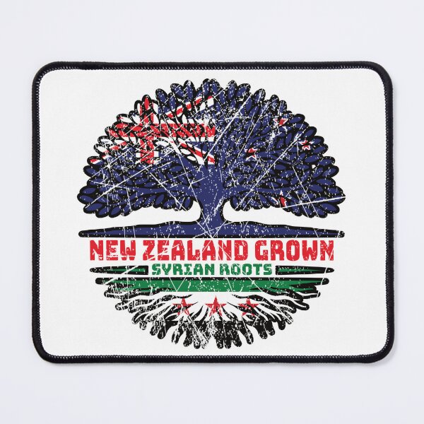 Item preview, New Zealander Grown With Syrian Roots designed and sold by FlagX.