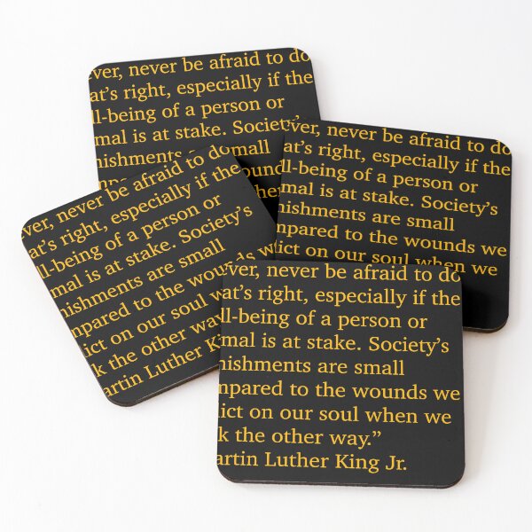 Item preview, MLK Jr. Quote designed and sold by Working4peanut.