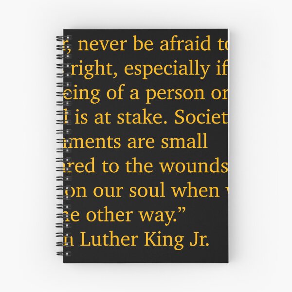 Item preview, MLK Jr. Quote designed and sold by Working4peanut.