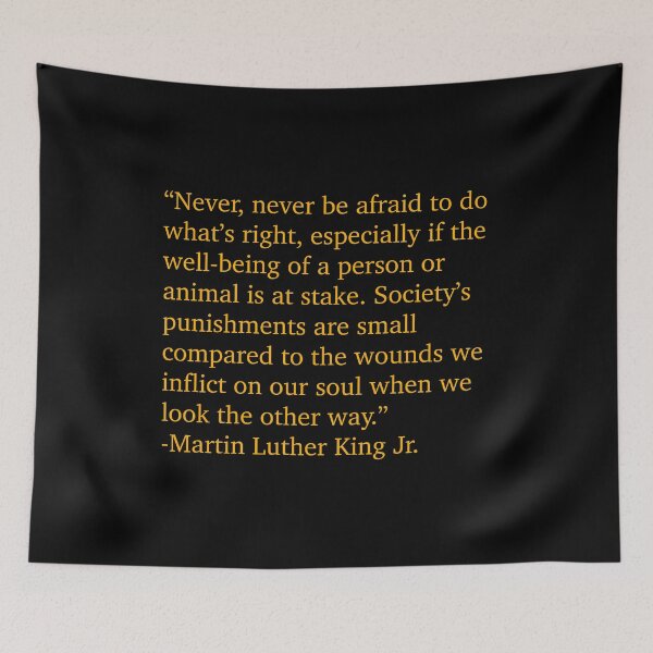 Item preview, MLK Jr. Quote designed and sold by Working4peanut.