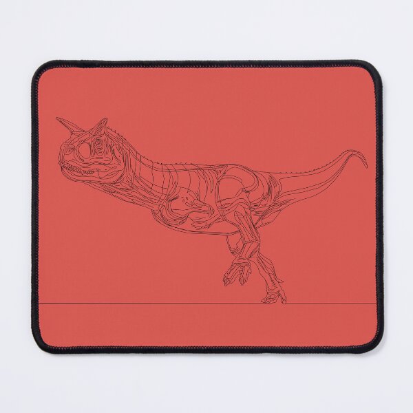 Item preview, Carnotaurus Line Art - Minimalist Dinosaur Illustration designed and sold by 1LineMS.