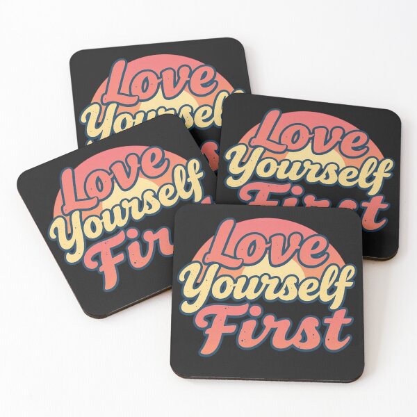 Item preview, Love Yourself First – Self Love Valentine Quote designed and sold by Sparkofart07.