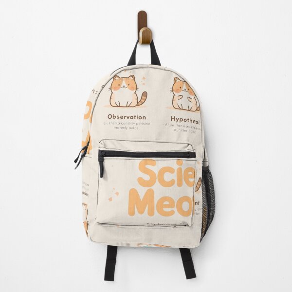 Item preview, Scientific Meowthod For Science Lovers And Cat Owners designed and sold by Retro Rascals Co..
