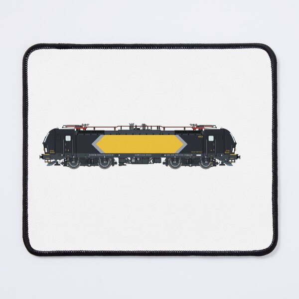 Item preview, Modern 4700 Series Electric Locomotive - Black & Yellow designed and sold by railwaycafe.