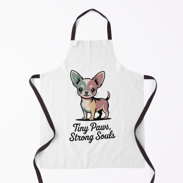 Item preview, Tiny Paws, Strong Souls Graphic T-Shirt – Chihuahua Aesthetic Apparel designed and sold by KiciKi.