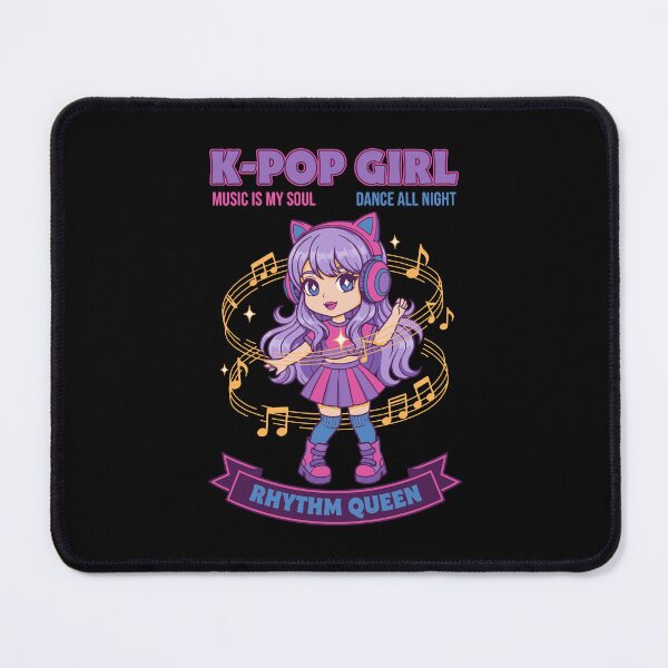 Item preview, K Pop Girl Music Is My Soul Dance All Night Rhythm designed and sold by LuminOrb.