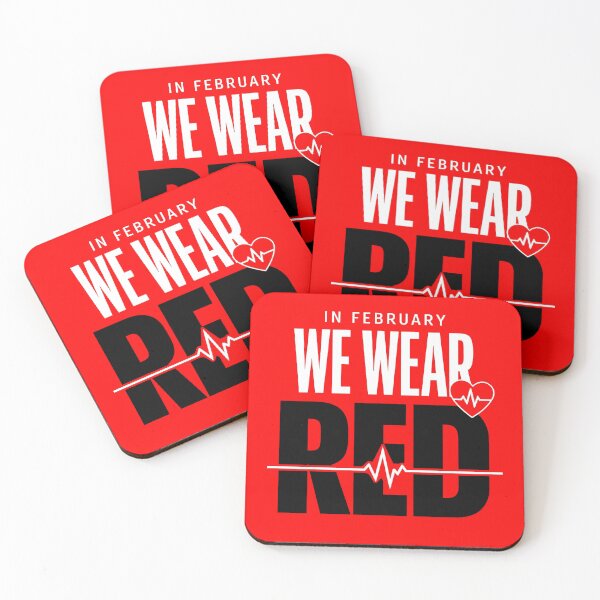 Item preview, in February We Wear Red CHD Heart Disease Awareness  designed and sold by AsturShop.