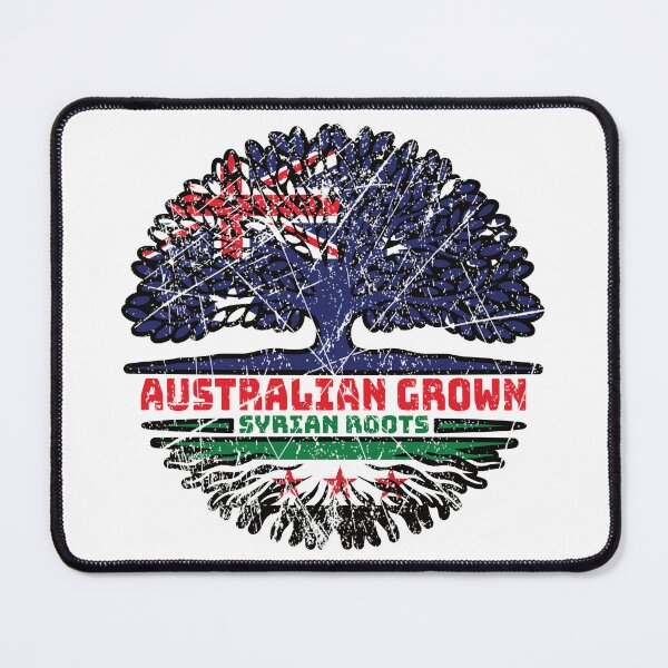 Item preview, Australian Grown With Syrian Roots designed and sold by FlagX.