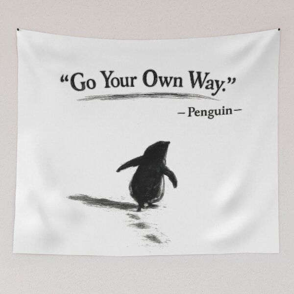 Item preview, Nihilist Penguin designed and sold by Saint Arts Studio.
