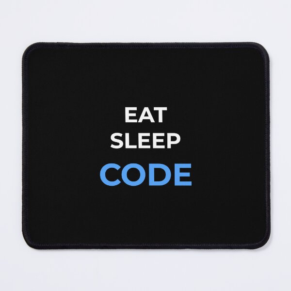 Item preview, Funny Programmer Quote – Eat Sleep Code Minimal IT Design designed and sold by LootDesigns.