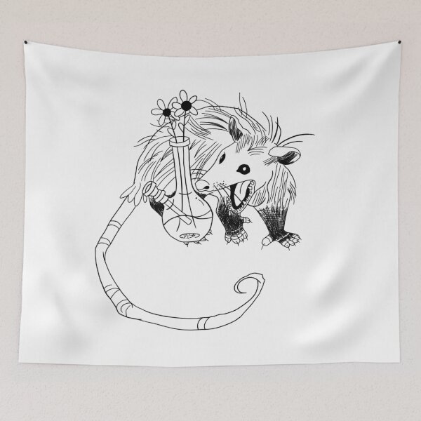 Item preview, Possuma flora designed and sold by Helward veilhaus.