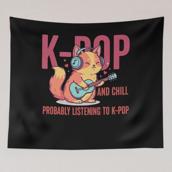 Item preview, K-Pop And Chill Probably Listening To K-Pop Music designed and sold by LuminOrb.