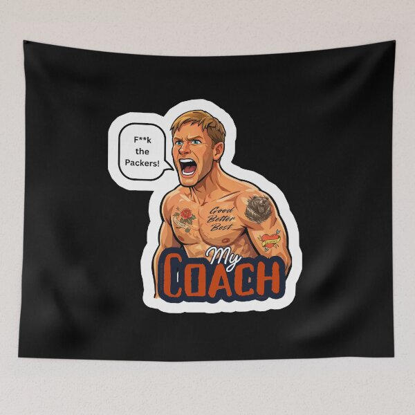 Item preview, Ben Johnson - F**k The Packers!  designed and sold by (Not) The Wednesday Shop.