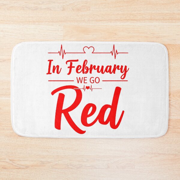Item preview, in February We Wear Red CHD Heart Disease Awareness Women Funny  designed and sold by AsturShop.
