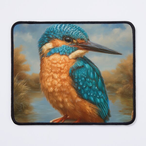Item preview, Kingfisher - No Fishing designed and sold by PetsArt.