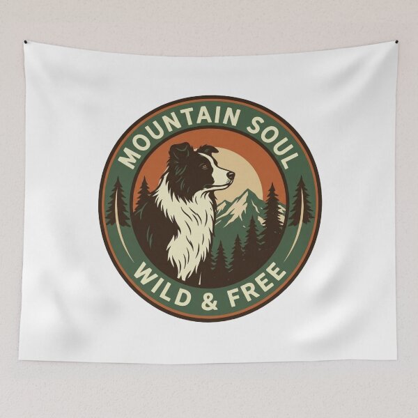 Item preview, Mountain Soul - Adventure Companion Badge designed and sold by VanSpirit.