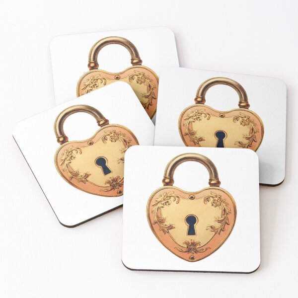 Item preview, Antique heart lock designed and sold by MendaciousMina.