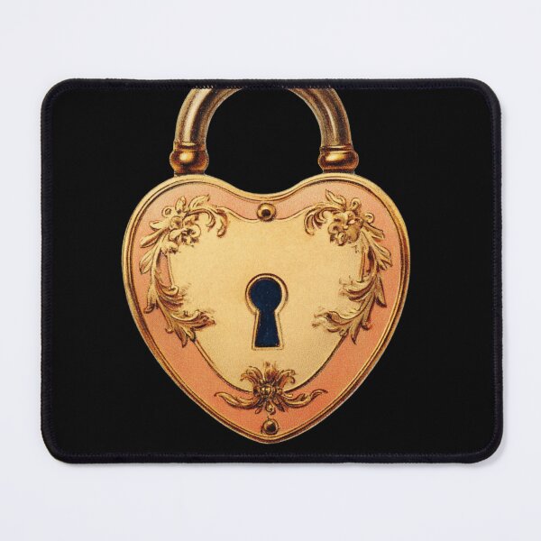 Item preview, Antique heart lock designed and sold by MendaciousMina.