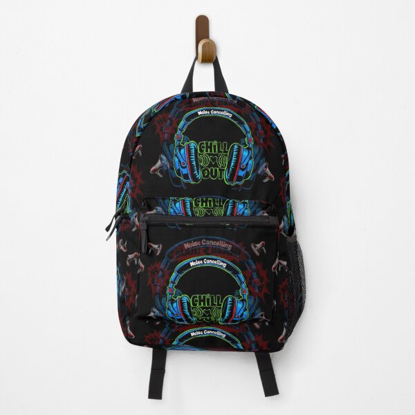 Item preview, Noise Cancelling Headphones Chill Out Blue Graphic designed and sold by Urban Muse And Sultry Hues.