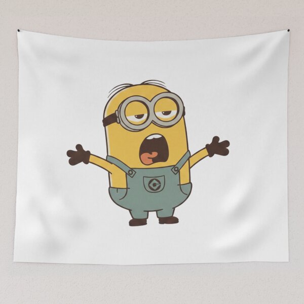 Item preview, Groovy Yawning Minion designed and sold by LuloCreative.
