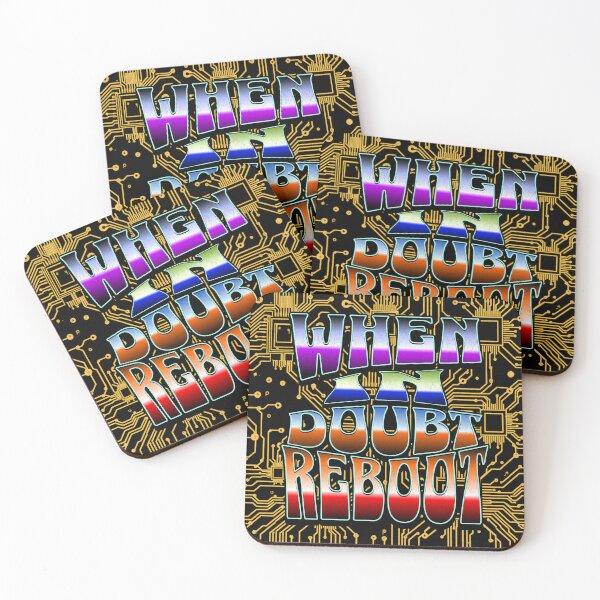 Item preview, When In Doubt Reboot designed and sold by Plot Twist Outfitters.