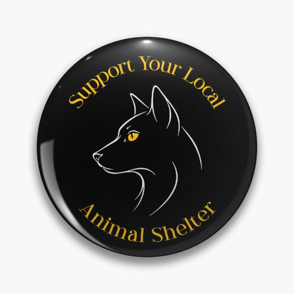 Item preview, Support Your Local Animal Shelter Dog Line Art Design. designed and sold by TBWCREATIONS.
