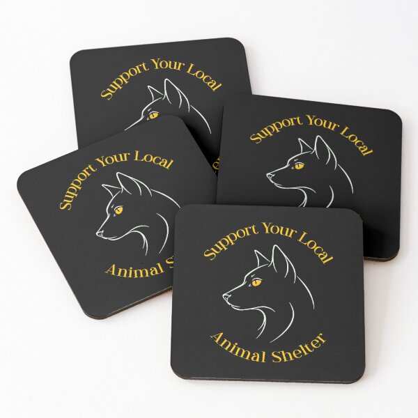 Item preview, Support Your Local Animal Shelter Dog Line Art Design. designed and sold by TBWCREATIONS.