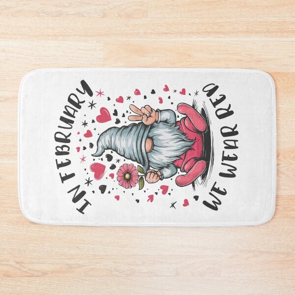 Item preview, In February We Wear Red Heart Health Awareness designed and sold by HandicraftArt.