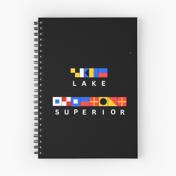 Item preview, Lake Superior Nautical Flag designed and sold by TideThreadsUK.
