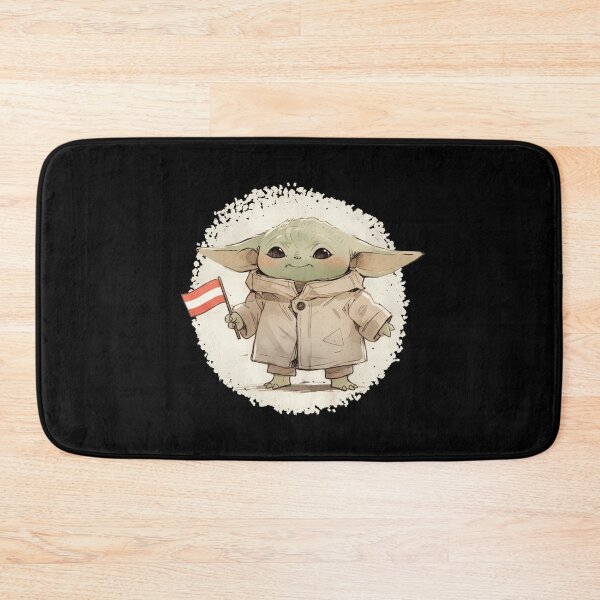 Item preview, BABY YODA AUSTRIA FLAG designed and sold by LIS AND MELIVERSO.