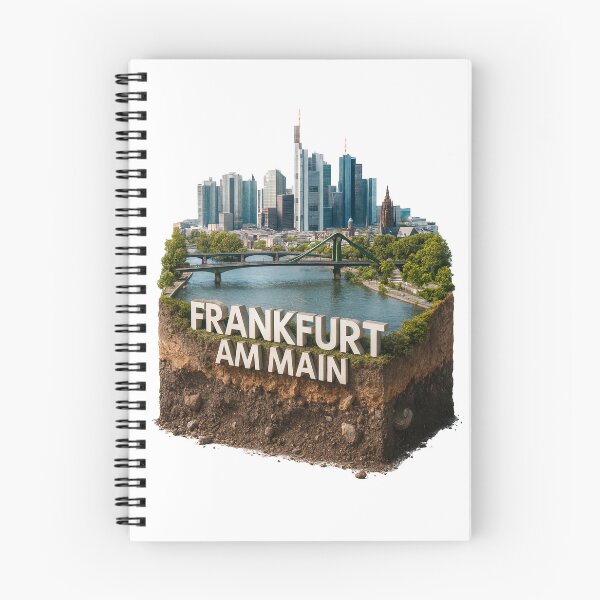 Item preview, Frankfurt am Main Diorama – Skyline of the Main metropolis designed and sold by aloefx.