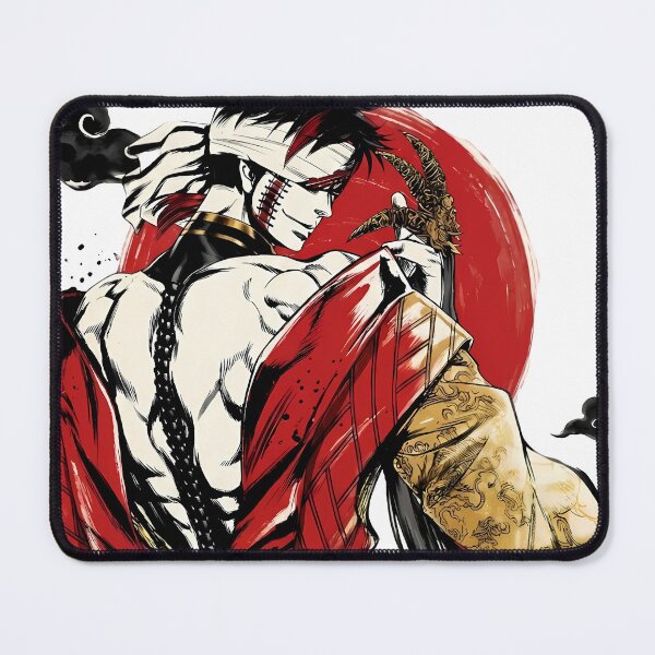 Item preview, Blindfolded Emperor King - Martial Arts Anime Aesthetic Art designed and sold by MugenAnime.