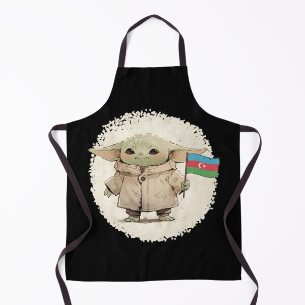 Item preview, BABY YODA AZERBAIJAN FLAG designed and sold by LIS AND MELIVERSO.