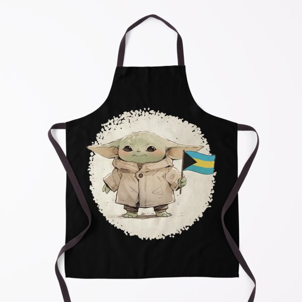 Item preview, BABY YODA BAHAMAS FLAG designed and sold by LIS AND MELIVERSO.