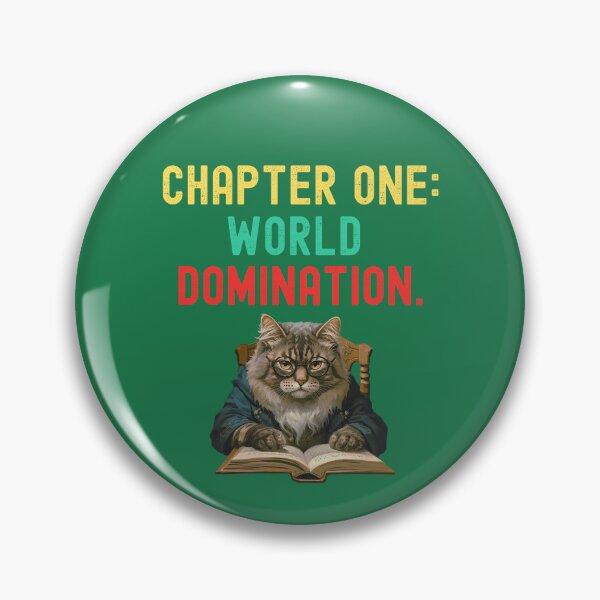 Item preview, The Cat Who Wanted to Conquer the World  designed and sold by Lynn Williams.