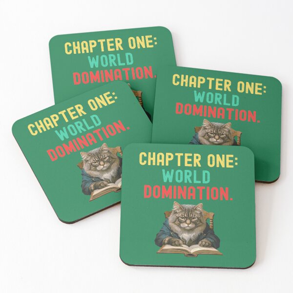 Item preview, The Cat Who Wanted to Conquer the World  designed and sold by Lynn Williams.