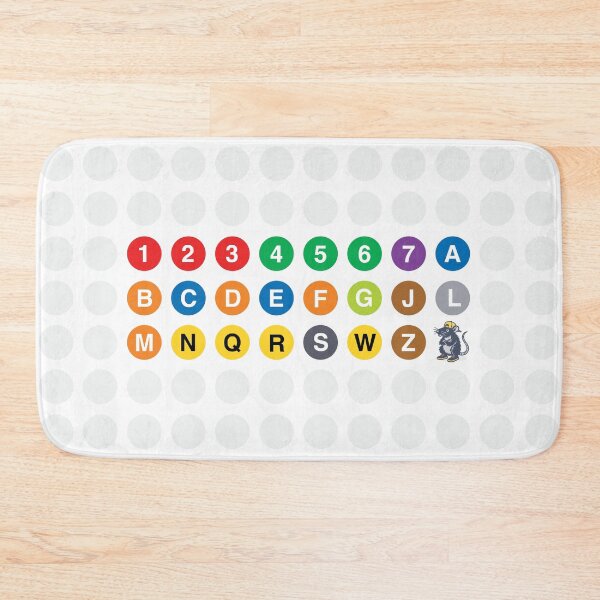 Item preview, New York Subway Dot Alphabet designed and sold by newyorkwala.