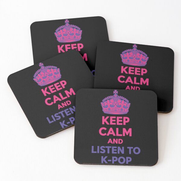 Item preview, Keep Calm And Listen To K-Pop Korean Music Love designed and sold by LuminOrb.