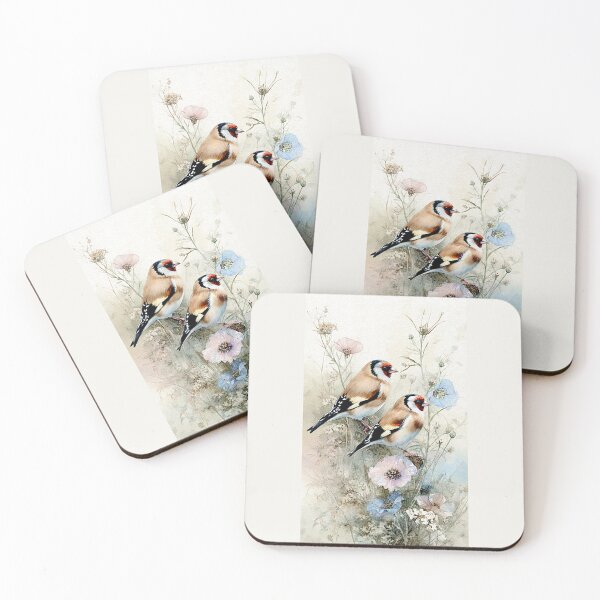 Item preview, Colorful Finch in Blooming Countryside #3 designed and sold by Helios Be. Lavsh.