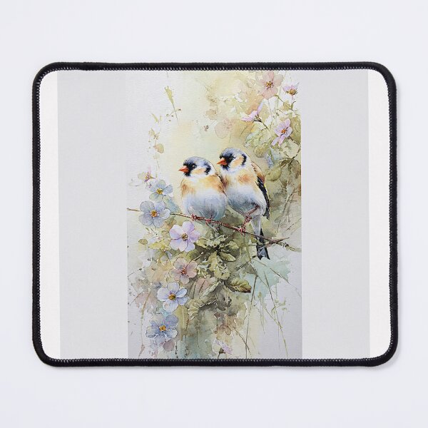 Item preview, Colorful Finch in Blooming Countryside #4 designed and sold by Helios Be. Lavsh.