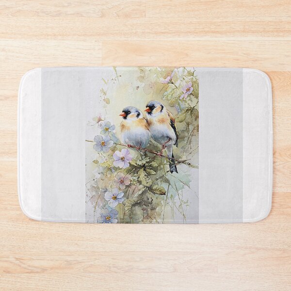 Item preview, Colorful Finch in Blooming Countryside #4 designed and sold by Helios Be. Lavsh.