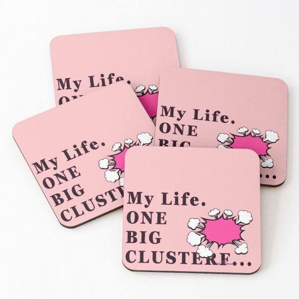 Item preview, Clusterf... life, text with graphics, designed and sold by AK-Hevonen.