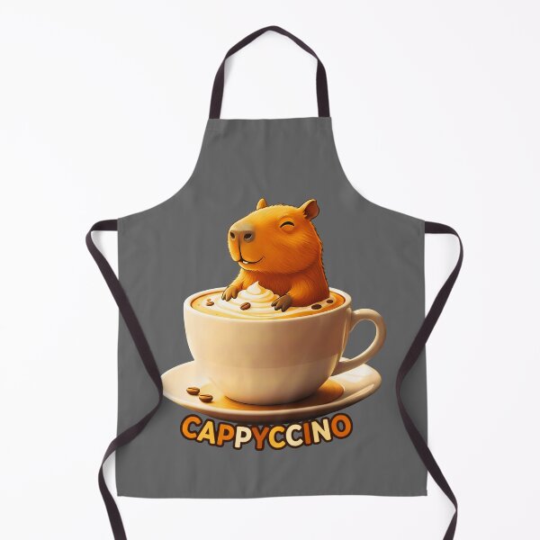 Item preview, Funny Cappyccino Cute Capybara In A Coffee Cup designed and sold by Zayavca.