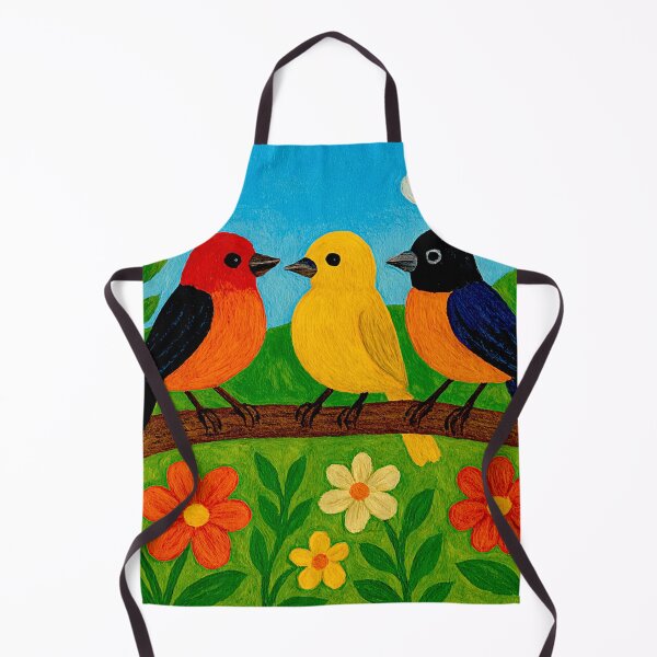 Item preview, Colorful Finch in Blooming Countryside #6 designed and sold by Helios Be. Lavsh.