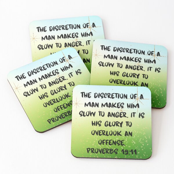 Item preview, Proverbs 19:11 designed and sold by DeeFran Designs.