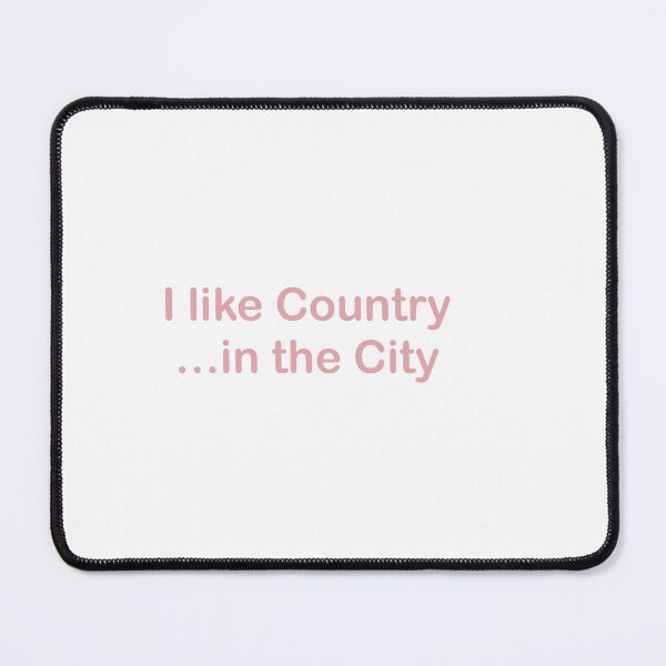 Item preview, I like country in the city - K-POP Quote designed and sold by Hallyu Bubble.